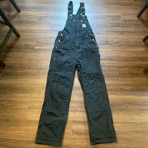 Used Carhartt bib overalls 34x34